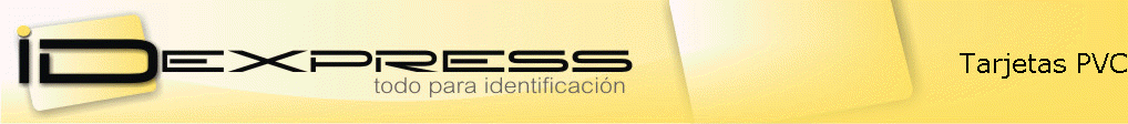 Tarjetas PVC